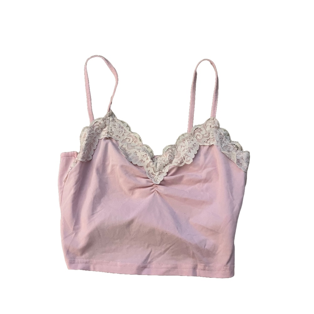 Pink tank top